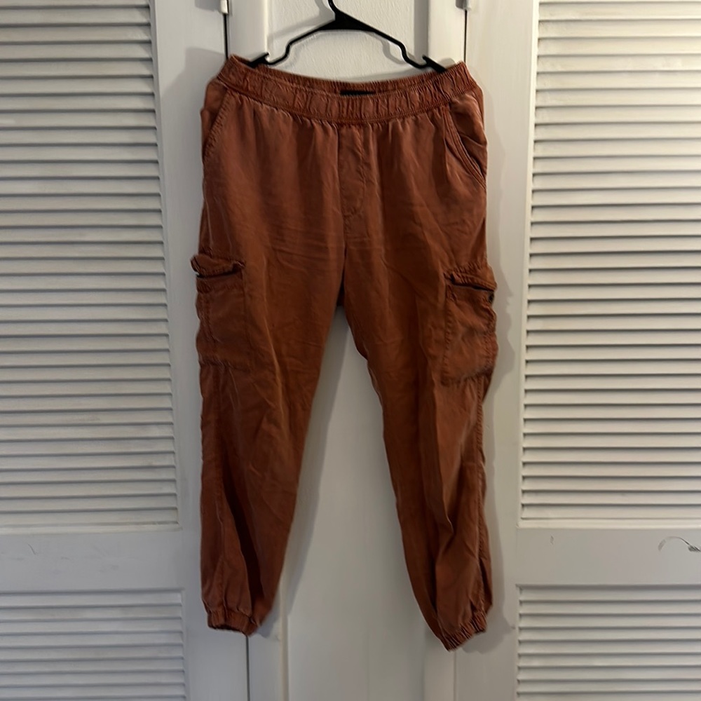 Red/orange cargo pants